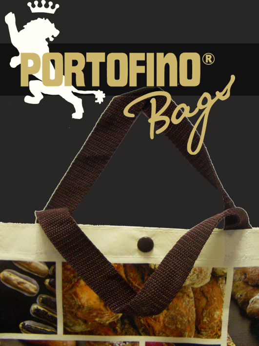 Kurze Werbetaschen Nylonhenkel - Portofino Bags